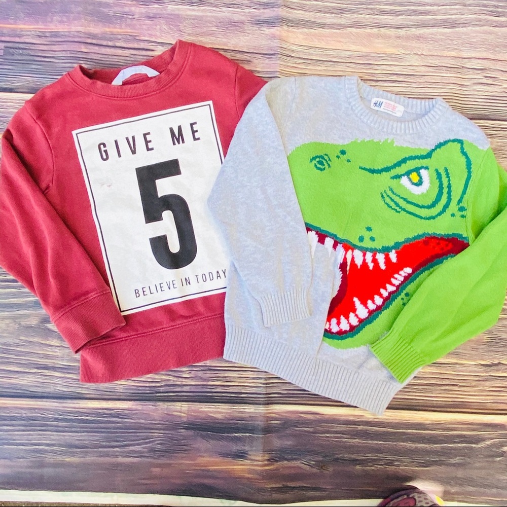 Boys H&M pullovers (2)